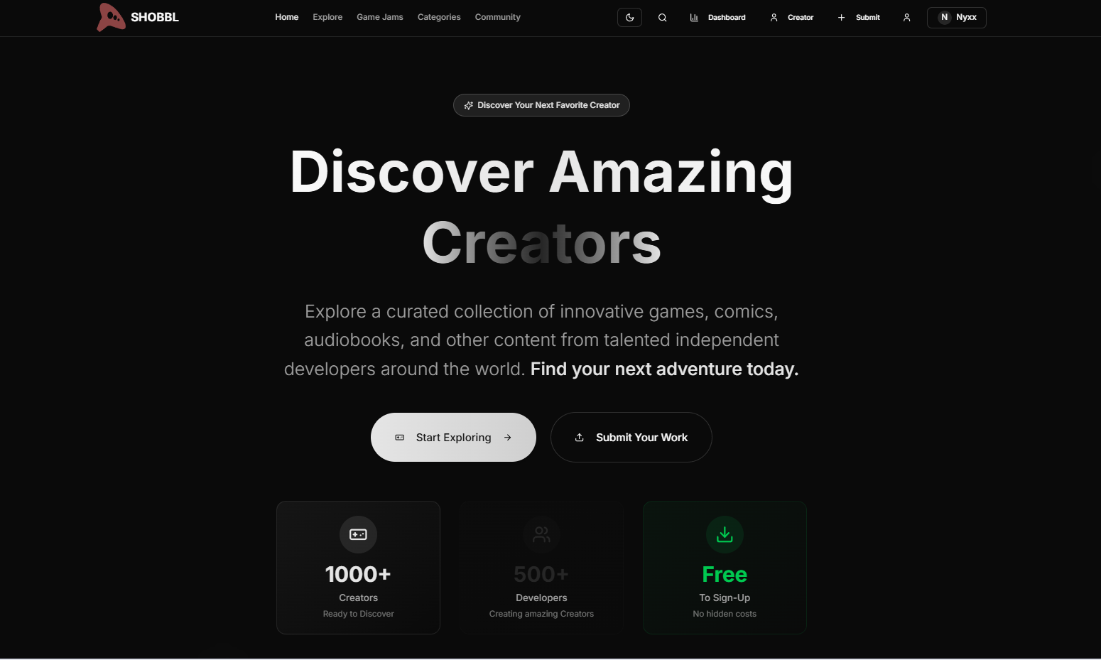Shobbl Platform Preview